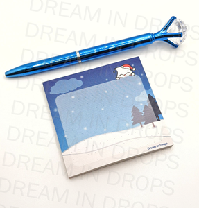 Sticky Notes - Christmas Sticky Notes, Holiday Sticky Notes - Post It Notes - 25 or 50 sheets per pad